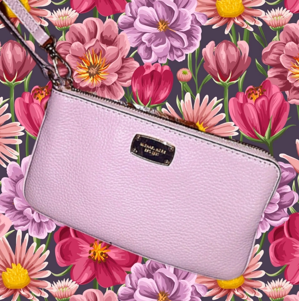 Authentic Michael Kors pink wristlet
